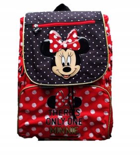 Minnie Mouse - Backpack Satchel Mouse Minnie Mouse Red