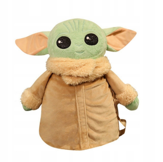 Detský batoh - Plush Bathpack Baby Yoda GROG MANDALORIAN