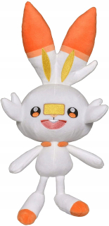Pokémoni - Pokemon maskot plyš 20 cm. SCORBUNNY NOCOLOR