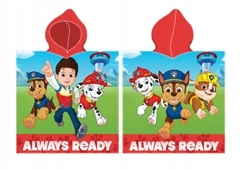 PAW Patrol - Poncho Bath Uterák PSI PATROL PONCHO CAST