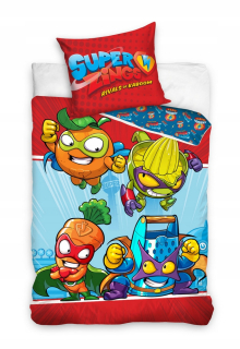 SUPER ZINGS - Detská posteľná bielizeň 160x200 Super Zings Zingsy Enigm