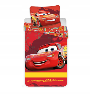 McQueen - Detská posteľná bielizeň 100x135 Autá Cars McQueen JF