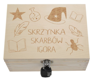 HARRY POTTER - Box pre poklady - dar, visiaci zámok, pre dieťa