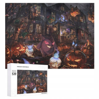 Pokémoni - Puzzle (520 ks) Pokemon Halloween