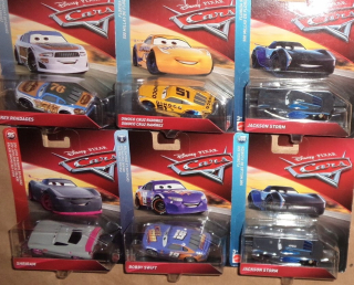 McQueen - Rezorki Cars 3, Mattel Canada, 6 ks, Nový