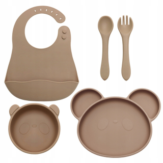 5× súprava Gigi Kids, béžový silikón
