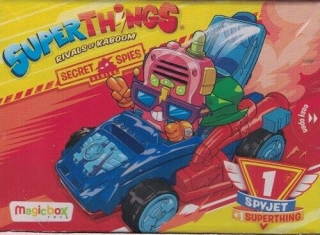 SUPER ZINGS - Rýchlosť Jumper Spyjet Figurine Super Zings Series 6