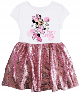 Minnie Mouse - Šaty kostým Mickey Mickey Gown Ball 128