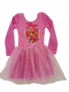PAW Patrol - Šaty šaty balet tanečný šaty pes skye 104