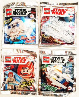 STAR WARS - Sada Mini Lego Star Wars Star 4 Typy