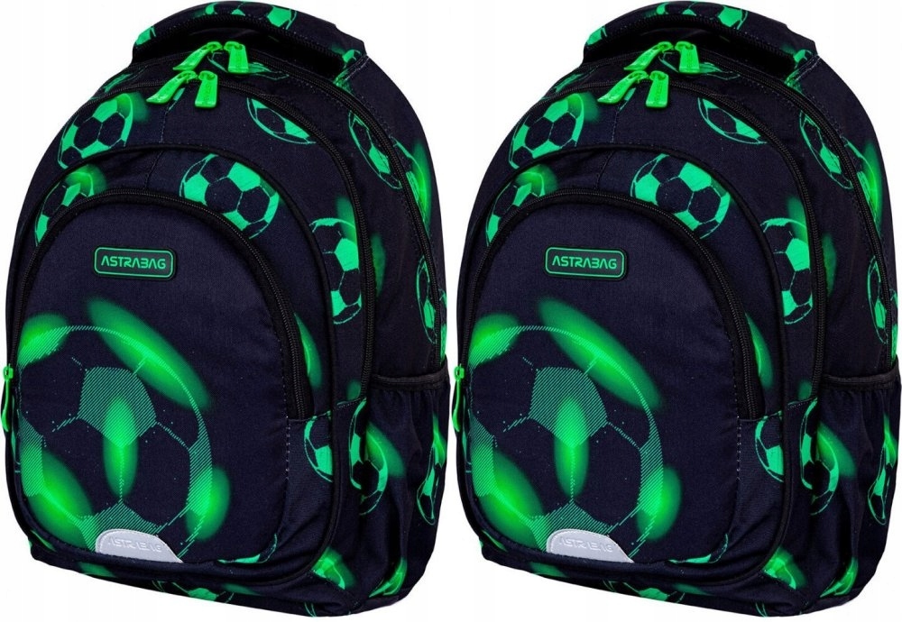 Školský batoh Astra Astrabag Neo Football, trojkomorový, 20l