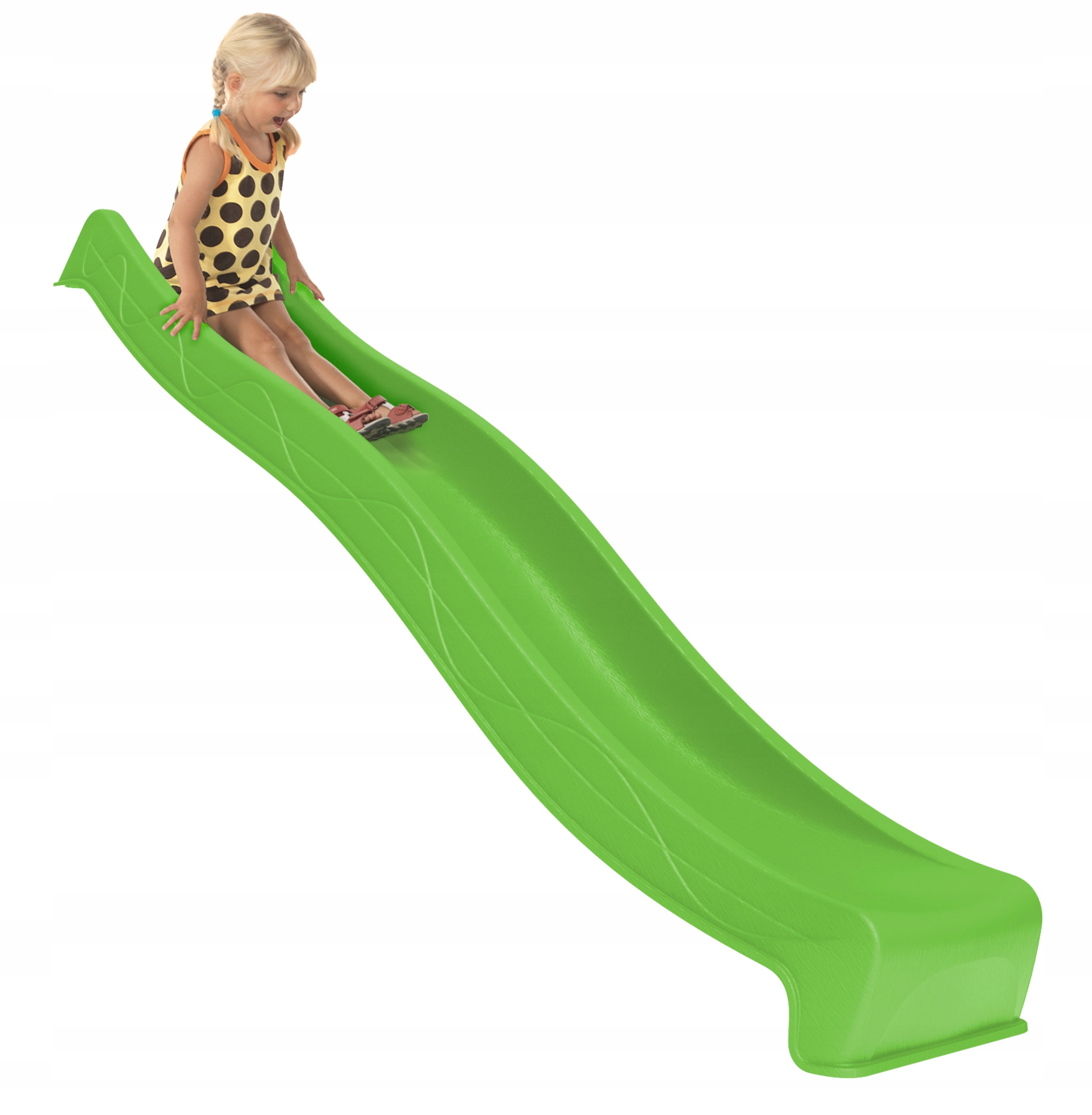 Vodná šmykľavka TSURI zelené jablko 300 cm 3 roky + 70 kg